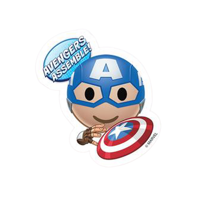 Buy Captain America Marvel Sticker Online  Stickers Merchandise —  www.