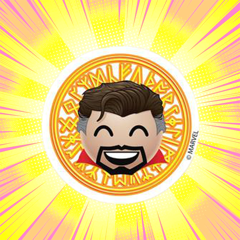 Dr Strange Marvel Sticker - www.entertainmentstore.in