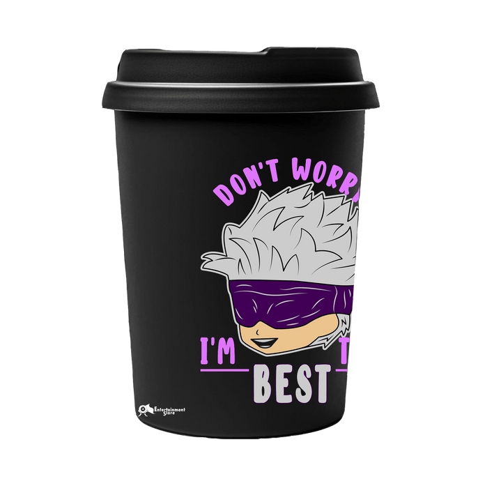 Dont Worry I M The Best Idea Cafe Suction Cup - www.entertainmentstore.in