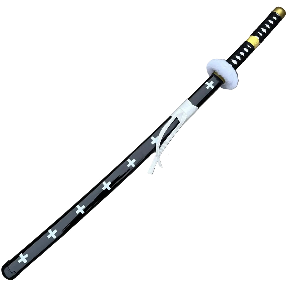 One Piece Doctor Law Black Wooden Katana