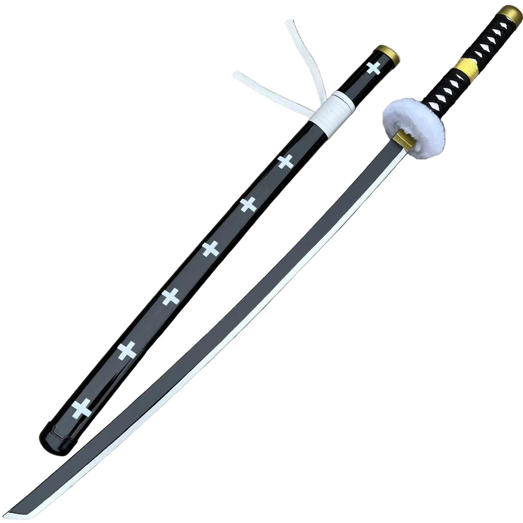 One Piece Doctor Law Black Wooden Katana