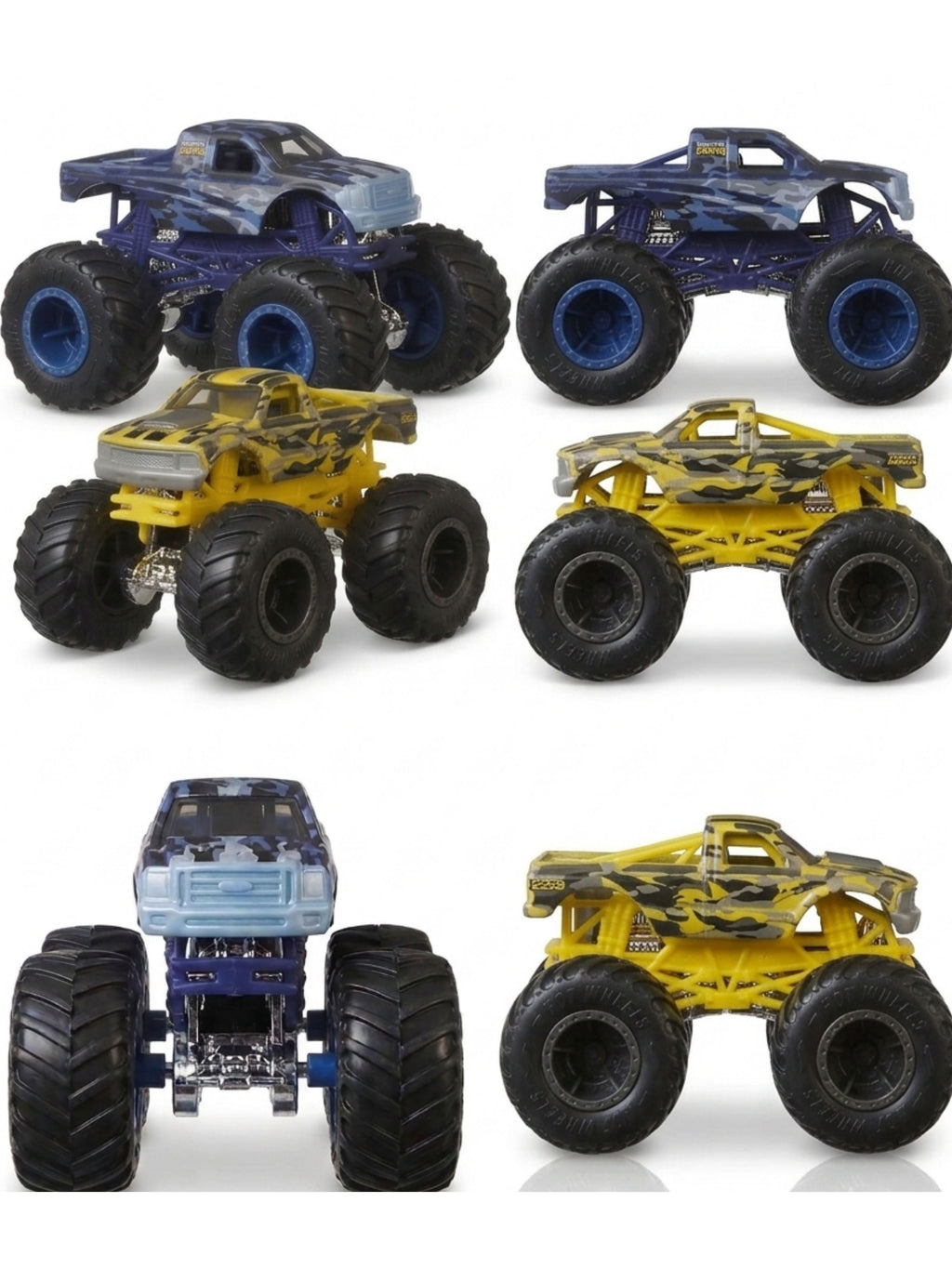 Hot Wheels Monster Trucks The 909 vs Pure Muscle 2-Pack