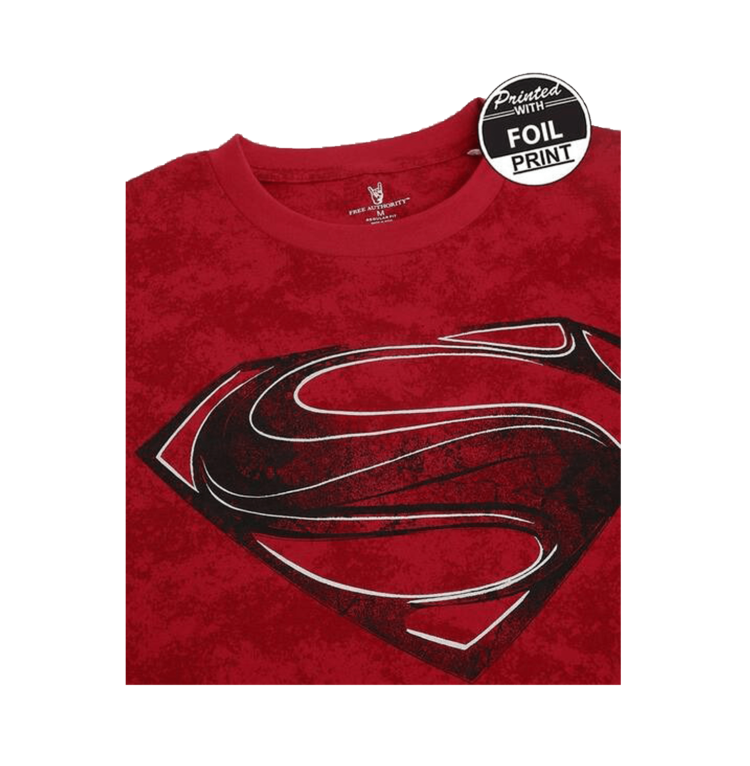 Superman 0210 Salsa Red T Shirt - www.entertainmentstore.in