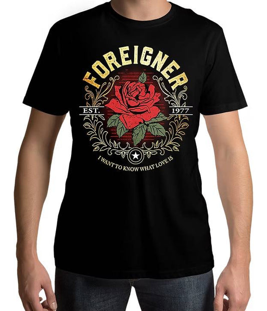 Foreigner I Want To Know What Love It T Shirt