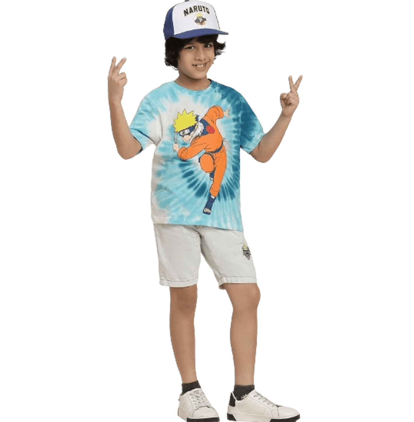 Naruto 711 Multi Kids Boys T Shirt - www.entertainmentstore.in