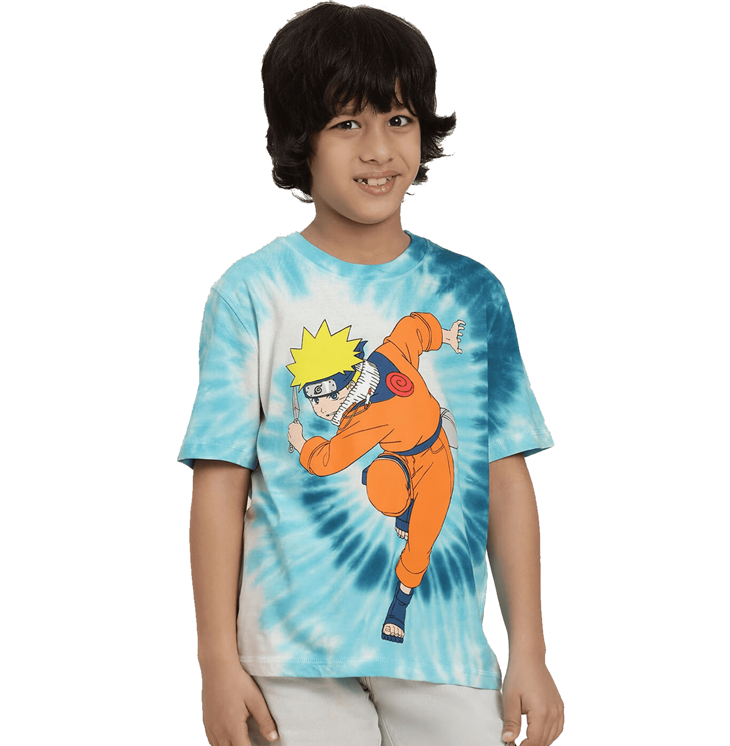 Naruto 711 Multi Kids Boys T Shirt - www.entertainmentstore.in