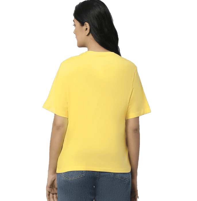 Looney Tunes 1039 Bright Yellow Women T Shirt - www.entertainmentstore.in