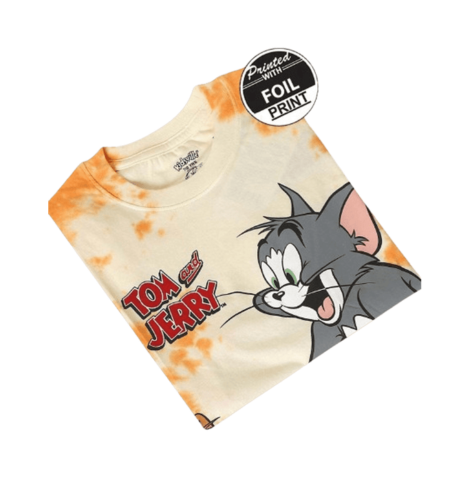 Tom And Jerry 652 Multi Kids Boys T Shirt - www.entertainmentstore.in