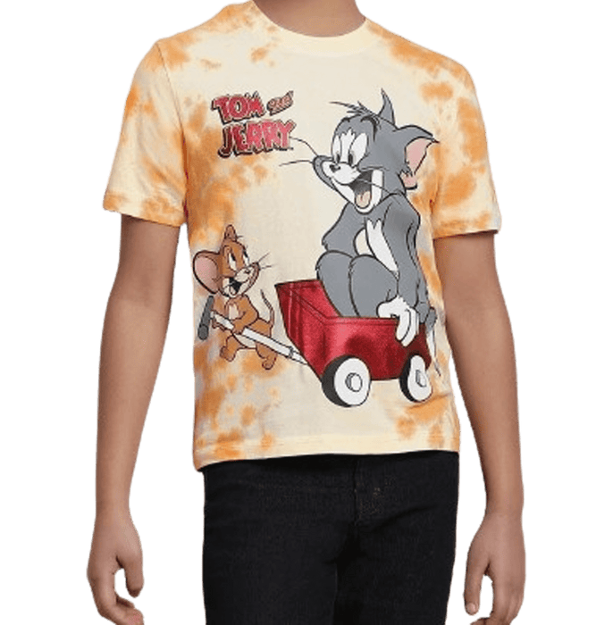 Tom And Jerry 652 Multi Kids Boys T Shirt - www.entertainmentstore.in