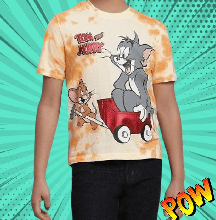 Tom And Jerry 652 Multi Kids Boys T Shirt - www.entertainmentstore.in