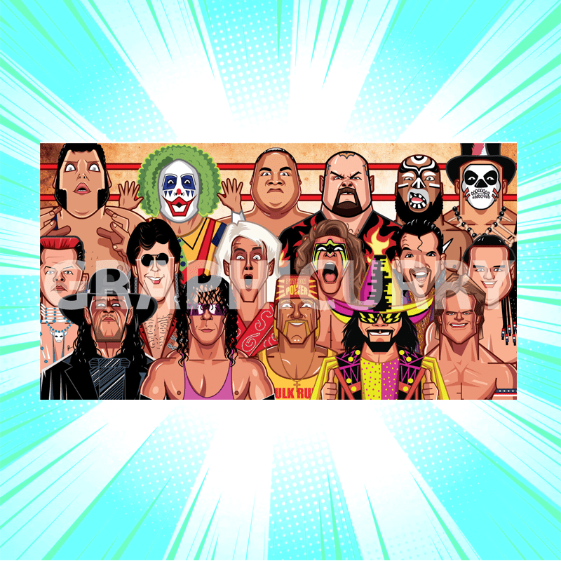 WWE A3 Laminate - www.entertainmentstore.in