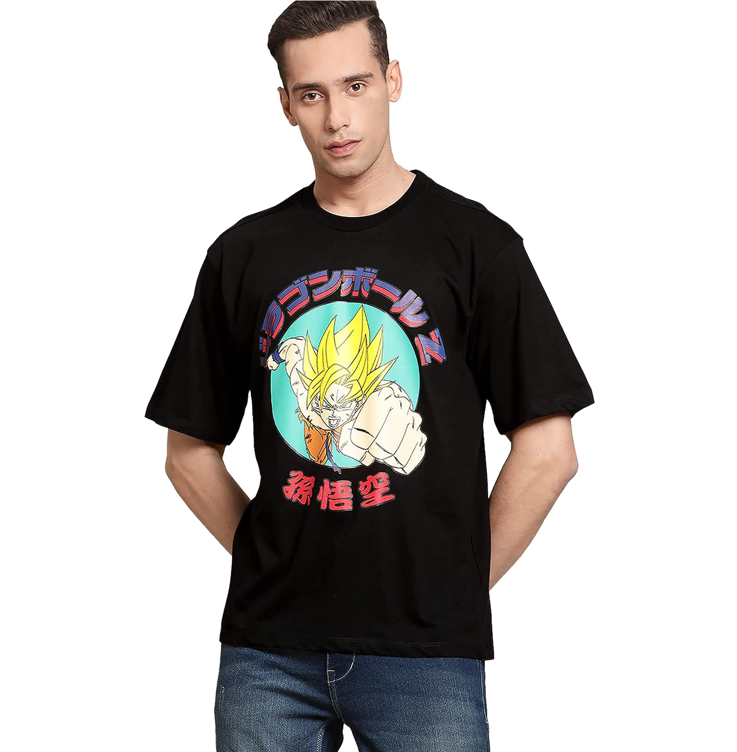 Dragon Ball 2289 Black Mens T Shirt - www.entertainmentstore.in