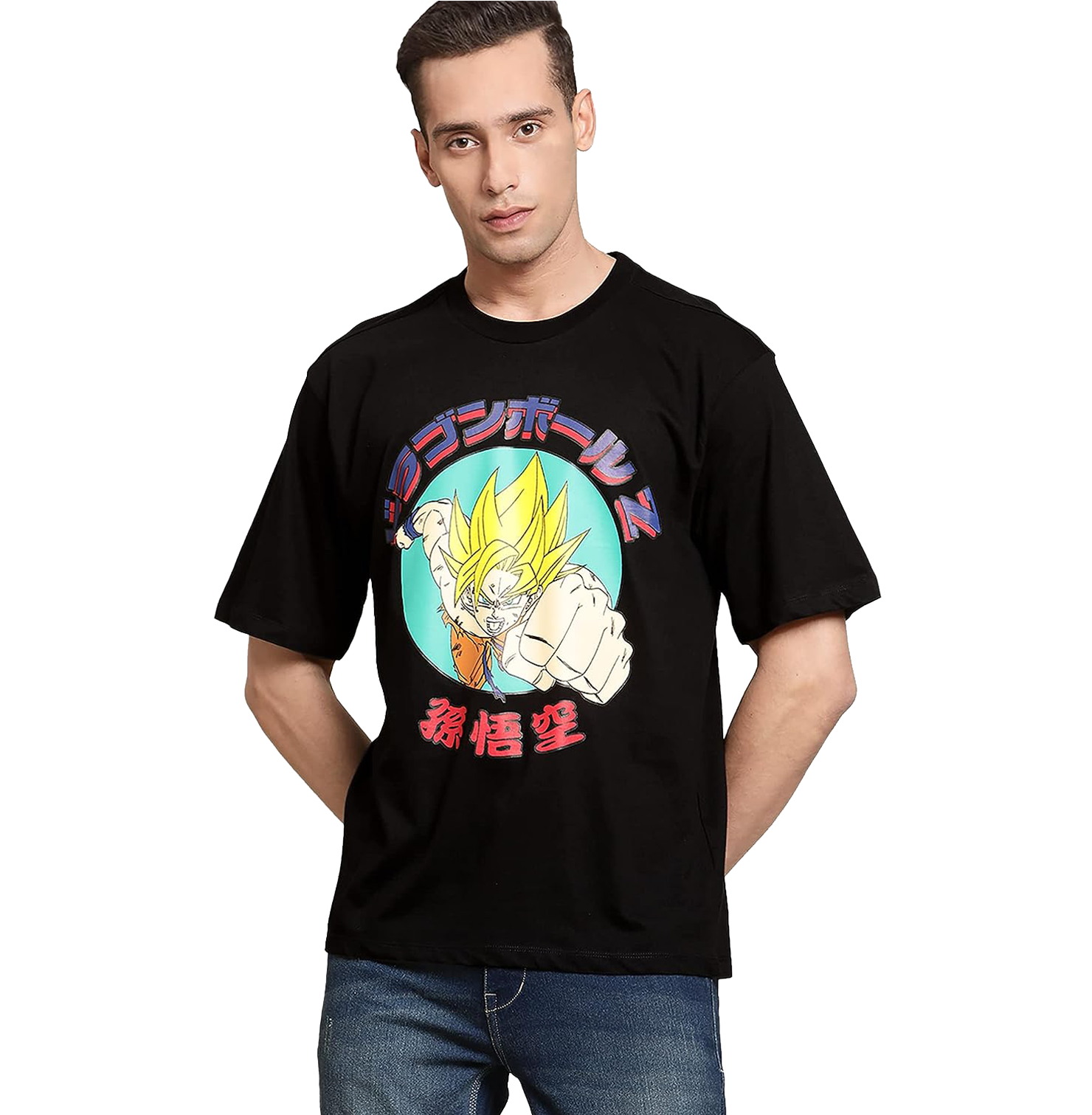 Dragon Ball 2289 Black Mens T Shirt - www.entertainmentstore.in