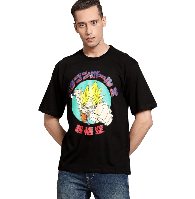 Dragon Ball 2289 Black Mens T Shirt - www.entertainmentstore.in