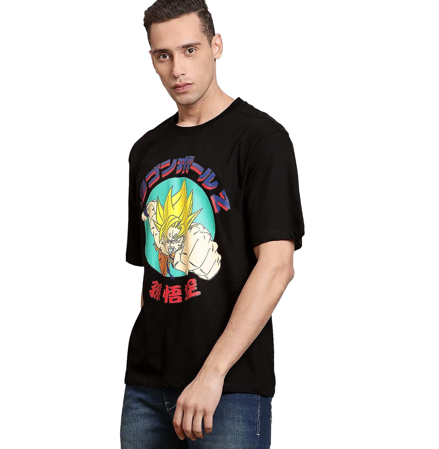 Dragon Ball 2289 Black Mens T Shirt - www.entertainmentstore.in