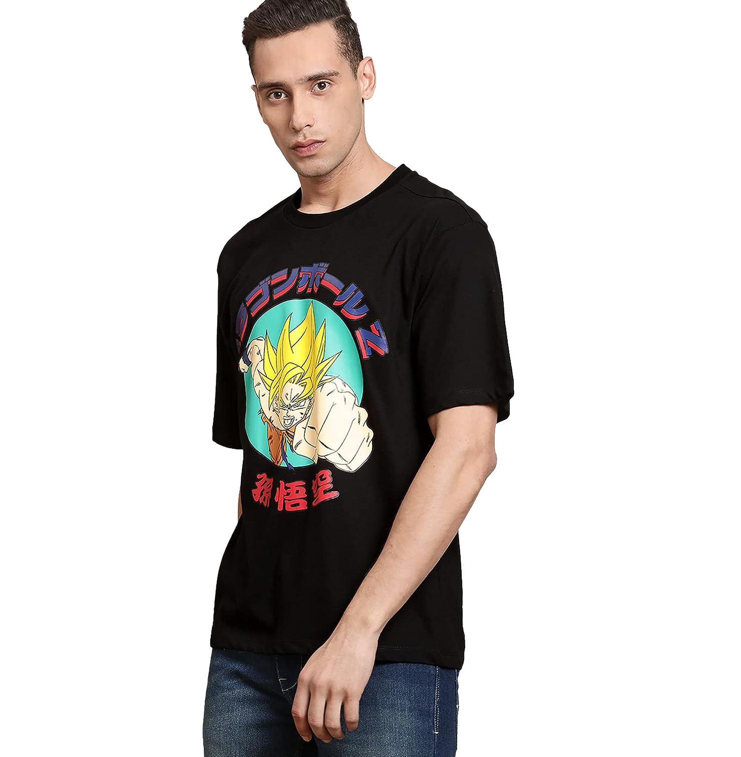 Dragon Ball 2289 Black Mens T Shirt - www.entertainmentstore.in