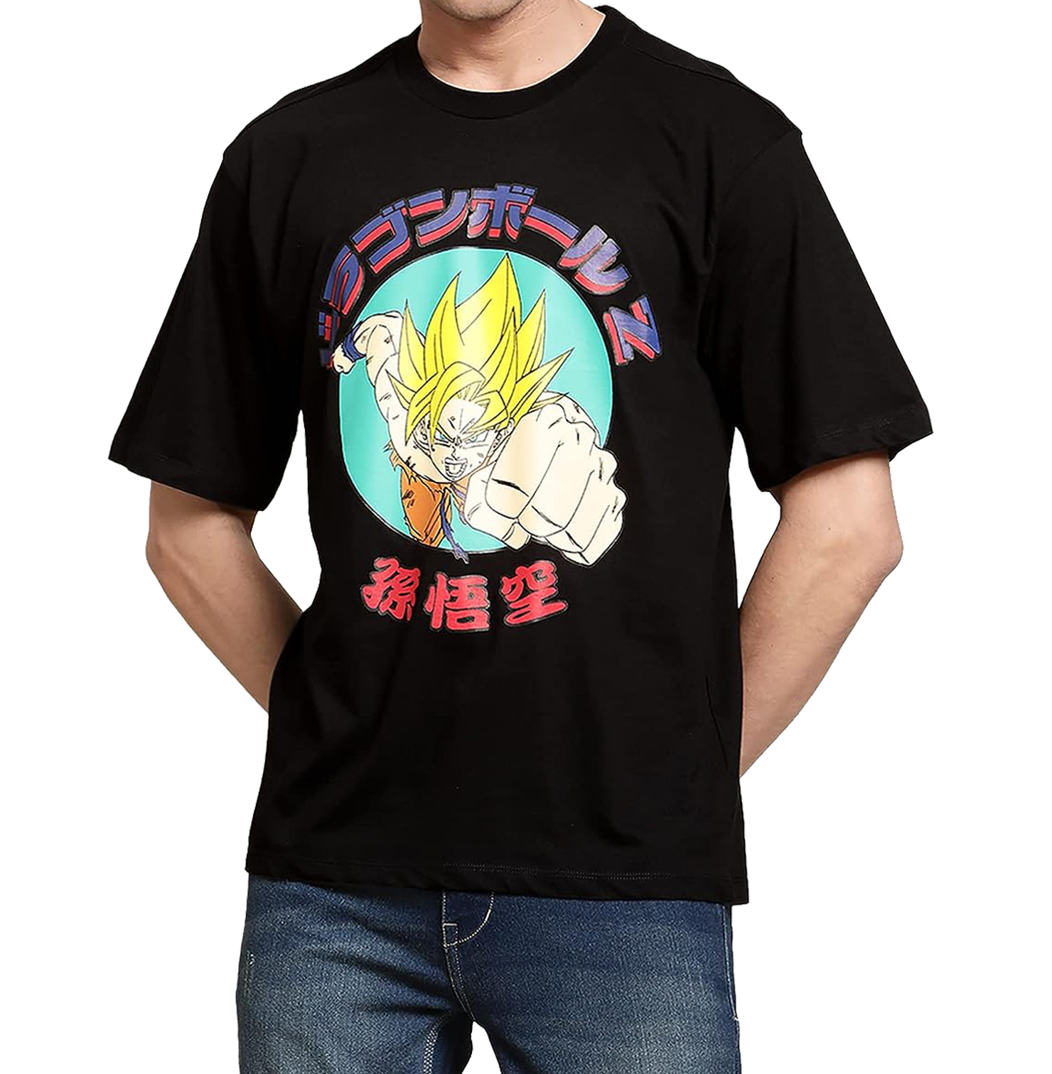 Dragon Ball 2289 Black Mens T Shirt - www.entertainmentstore.in