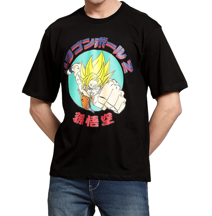 Dragon Ball 2289 Black Mens T Shirt - www.entertainmentstore.in