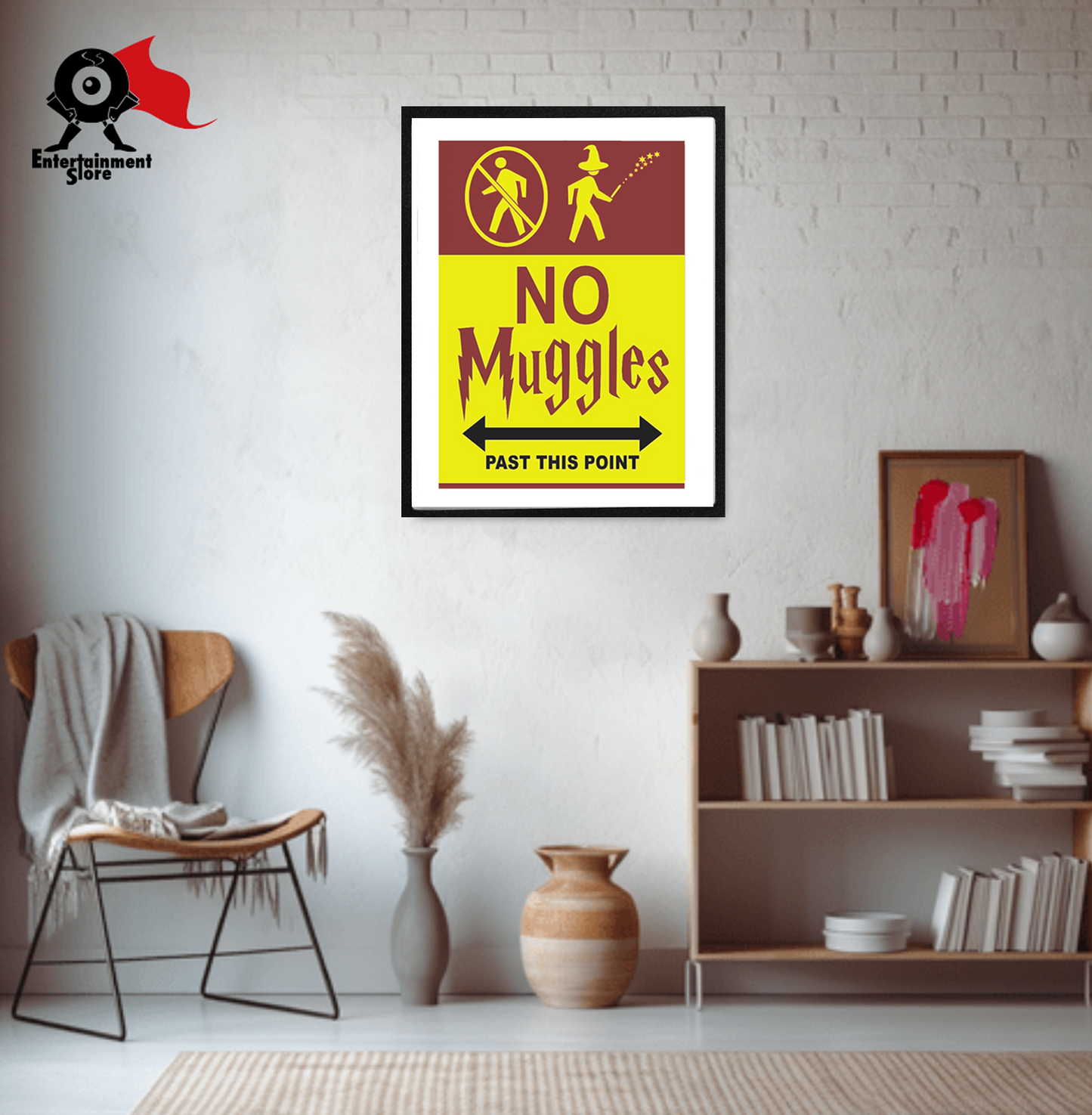 No Muggles Beyond This Point Mini Poster