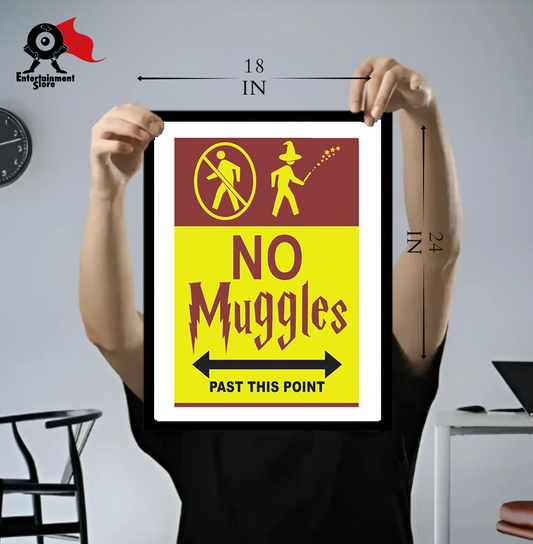 No Muggles Beyond This Point Mini Poster