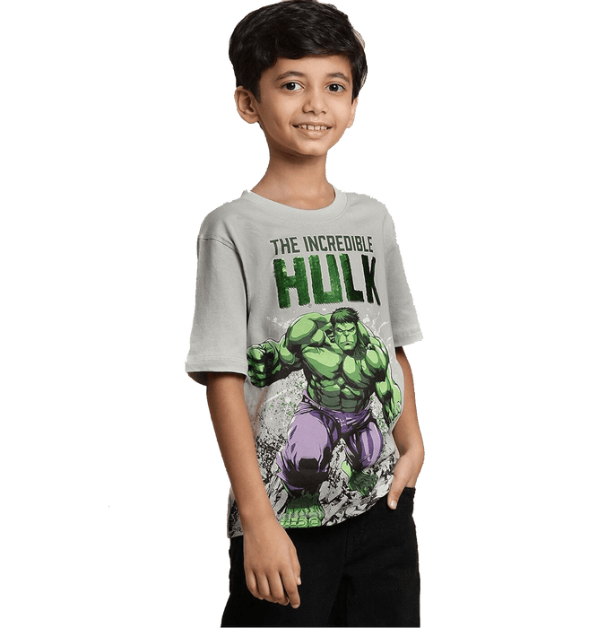 Hulk 3329 Dawn Blue Kids Boys T Shirt - www.entertainmentstore.in