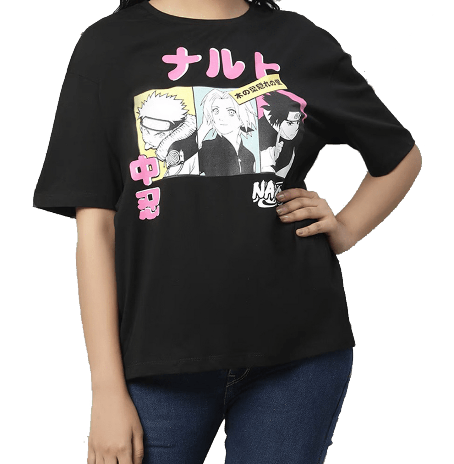 Naruto 1032 Black Women T Shirt