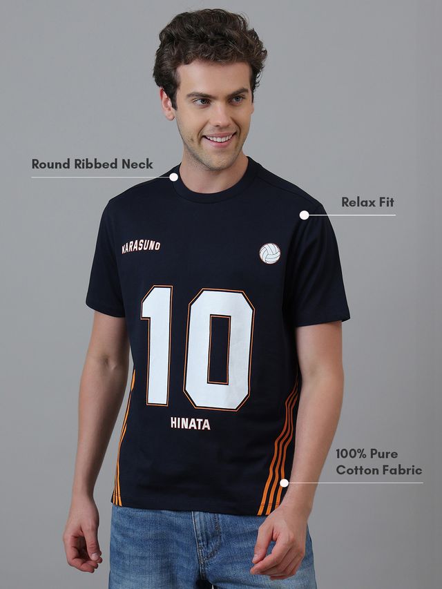 Haikyu-S1-4 Black T Shirt