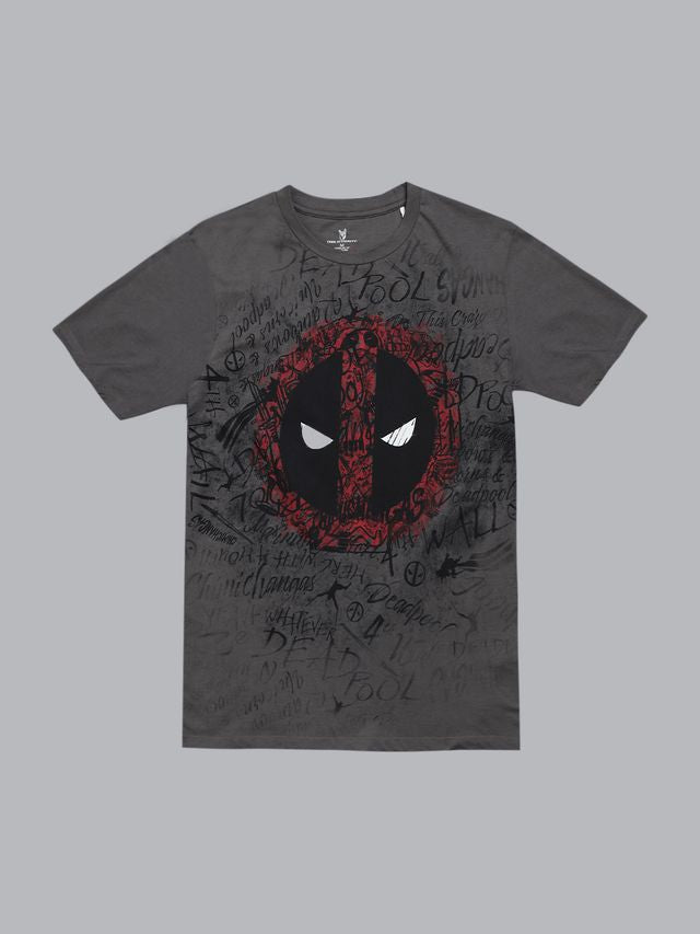 Deadpool Robust Grey T Shirt