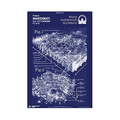 Baahubali Mahishmati Blue Print Poster - www.entertainmentstore.in