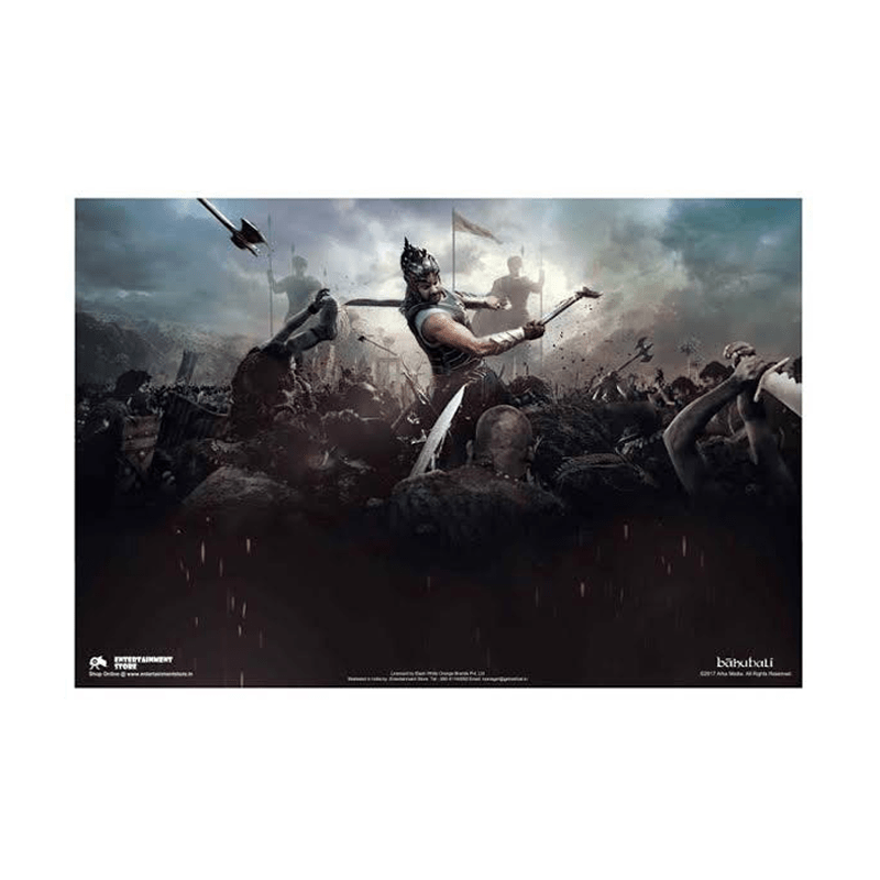 Baahubali Battlefield Poster - www.entertainmentstore.in