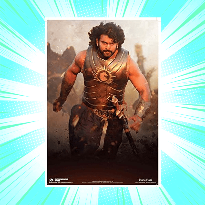 Baahubali Fierce Poster - www.entertainmentstore.in