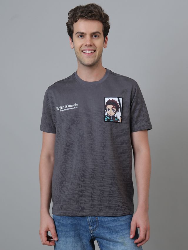 Demon Slayer Robust Grey T Shirt