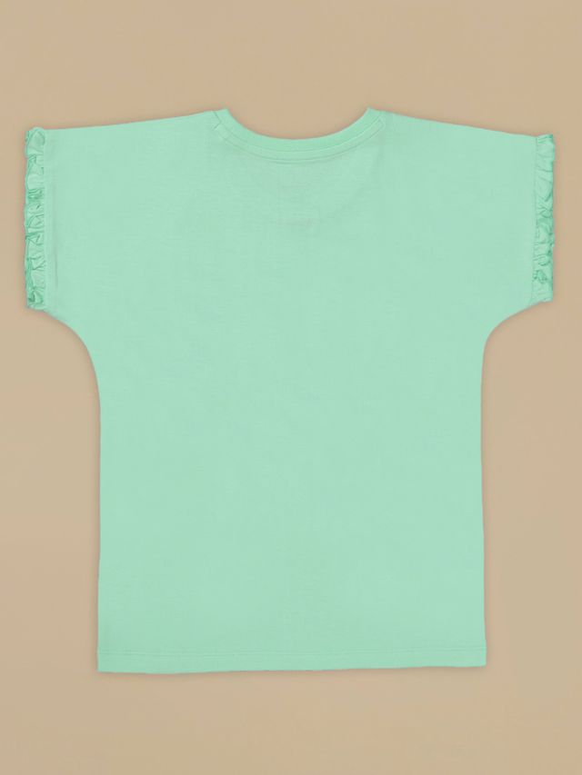Lilo & Stitch  Green Kids T Shirt