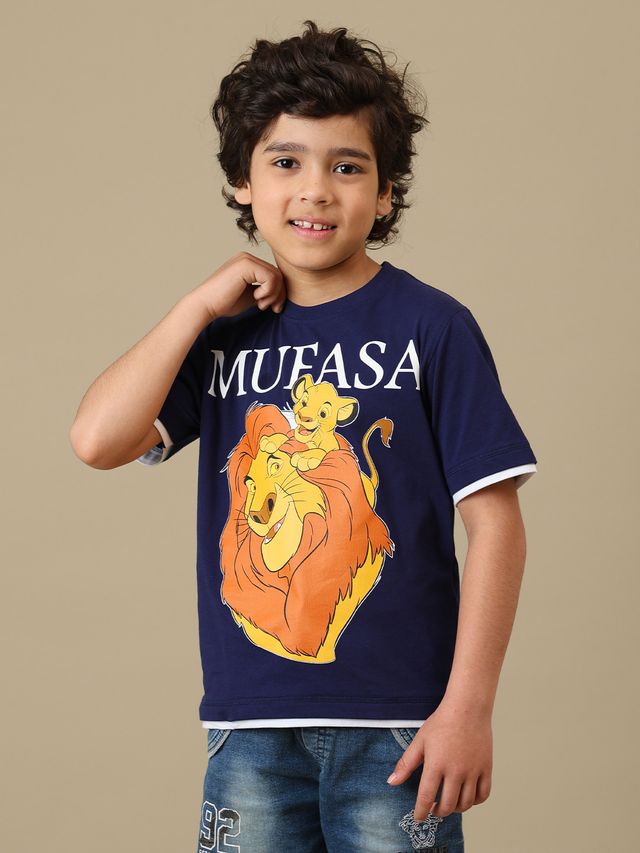 Lion King Midnight Blue Kids T Shirt