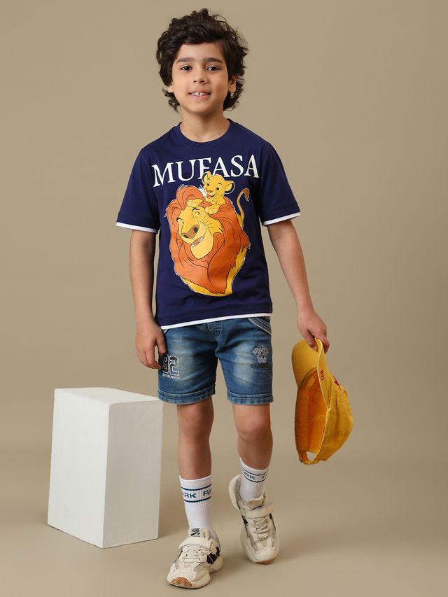 Lion King Midnight Blue Kids T Shirt