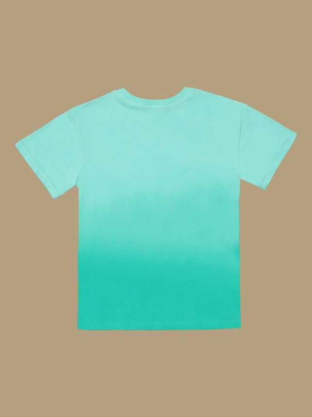 Disney Princess  Green Ombre Kids T Shirt