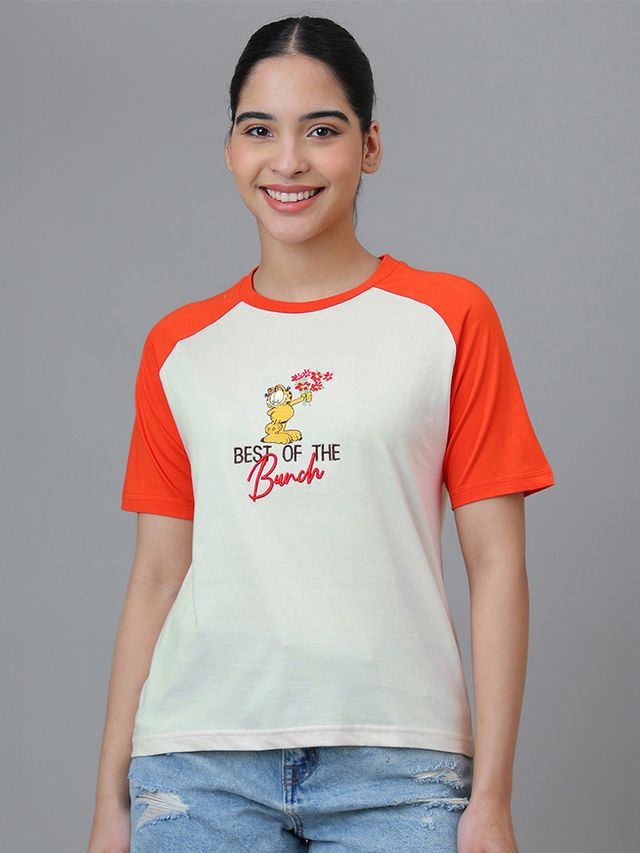Garfield  Sandshell-Lava Red T Shirt