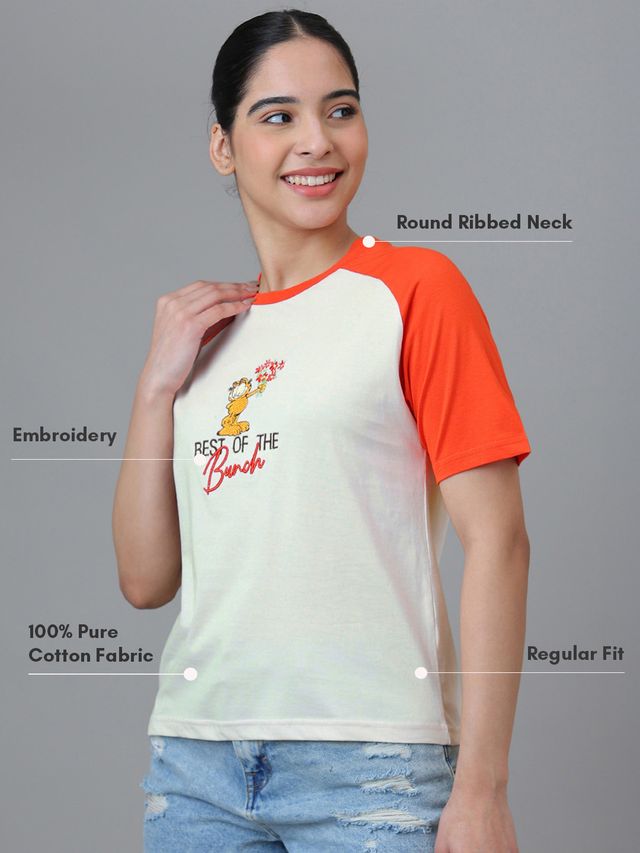 Garfield  Sandshell-Lava Red T Shirt