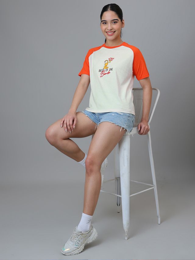 Garfield  Sandshell-Lava Red T Shirt