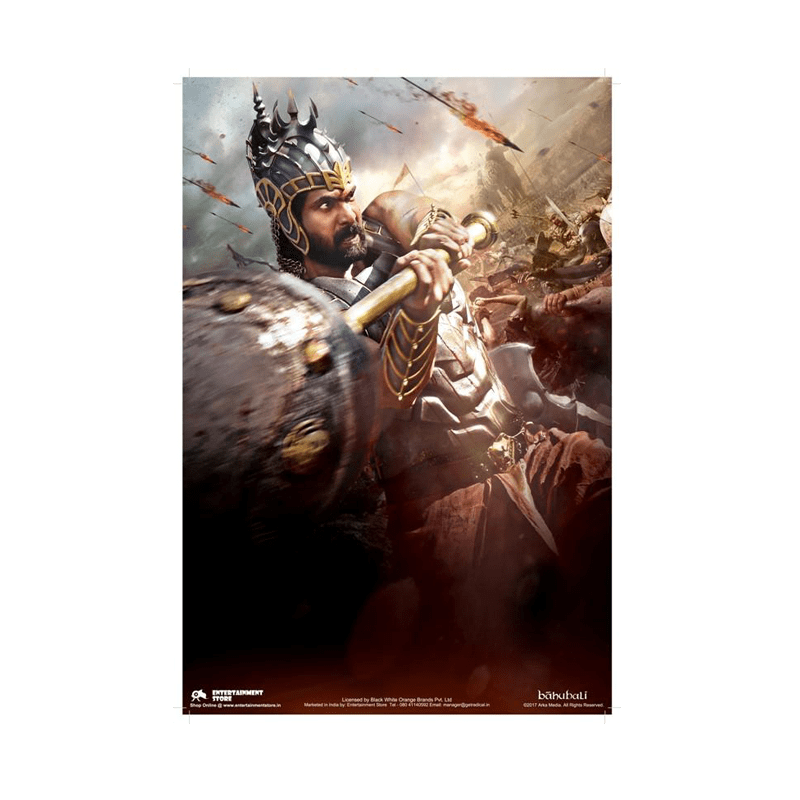 Baahubali Bhallaladeva Poster - www.entertainmentstore.in