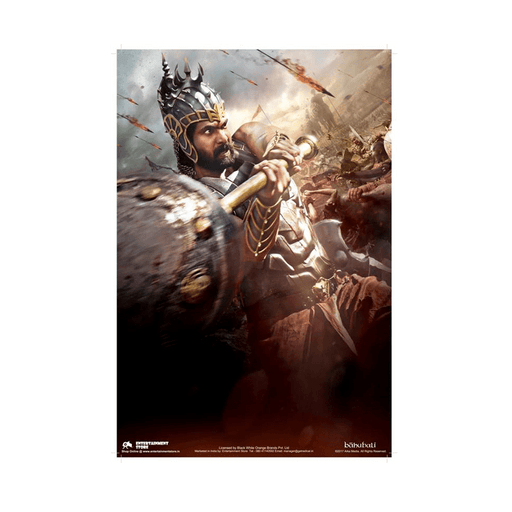 Baahubali Bhallaladeva Poster - www.entertainmentstore.in