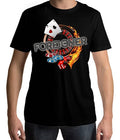 Foreigner Gamble Fire Black T shirt