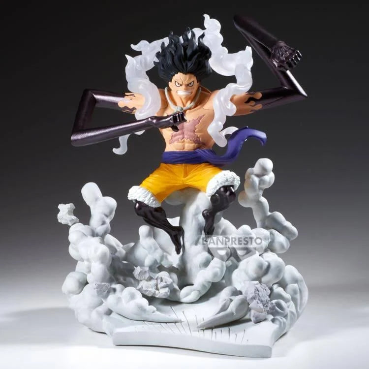 One Piece Senkozekkei - Monkey D.Luffy Gear 4 Figure