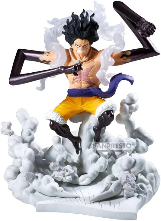 One Piece Senkozekkei - Monkey D.Luffy Gear 4 Figure