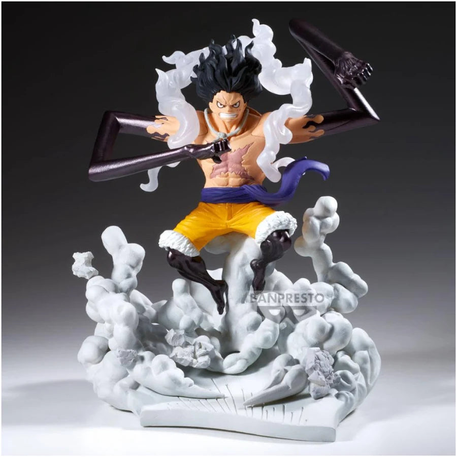 One Piece Senkozekkei - Monkey D.Luffy Gear 4 Figure