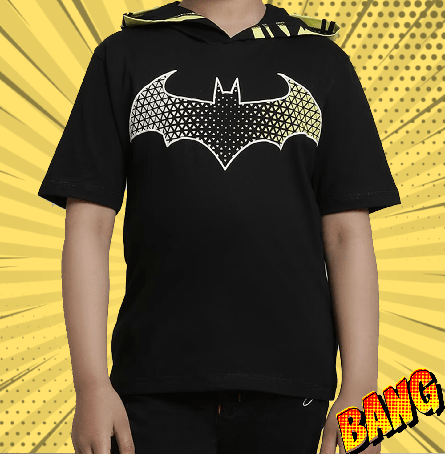 Batman 1686 Black Kids Boys T Shirt - www.entertainmentstore.in