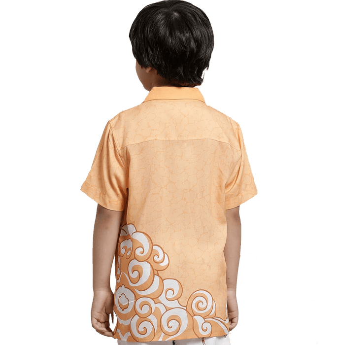 Naruto 1309 Peach Kids Boys T Shirt - www.entertainmentstore.in