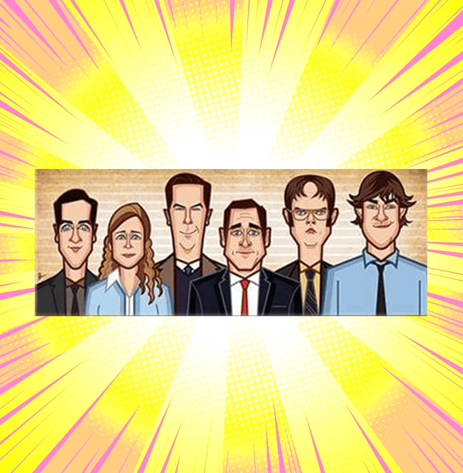 Tribute To Office A3  Wall Art Laminate - www.entertainmentstore.in