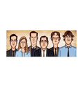 Tribute To Office A3  Wall Art Laminate - www.entertainmentstore.in