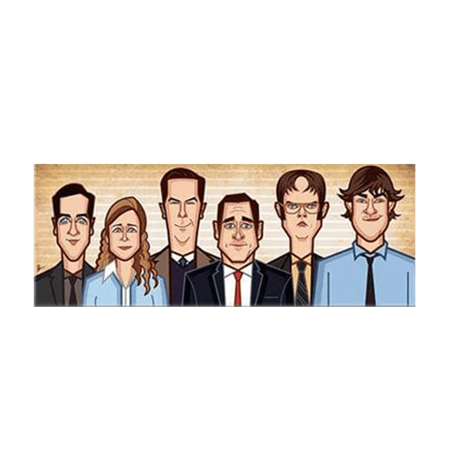 Tribute To Office A3  Wall Art Laminate - www.entertainmentstore.in